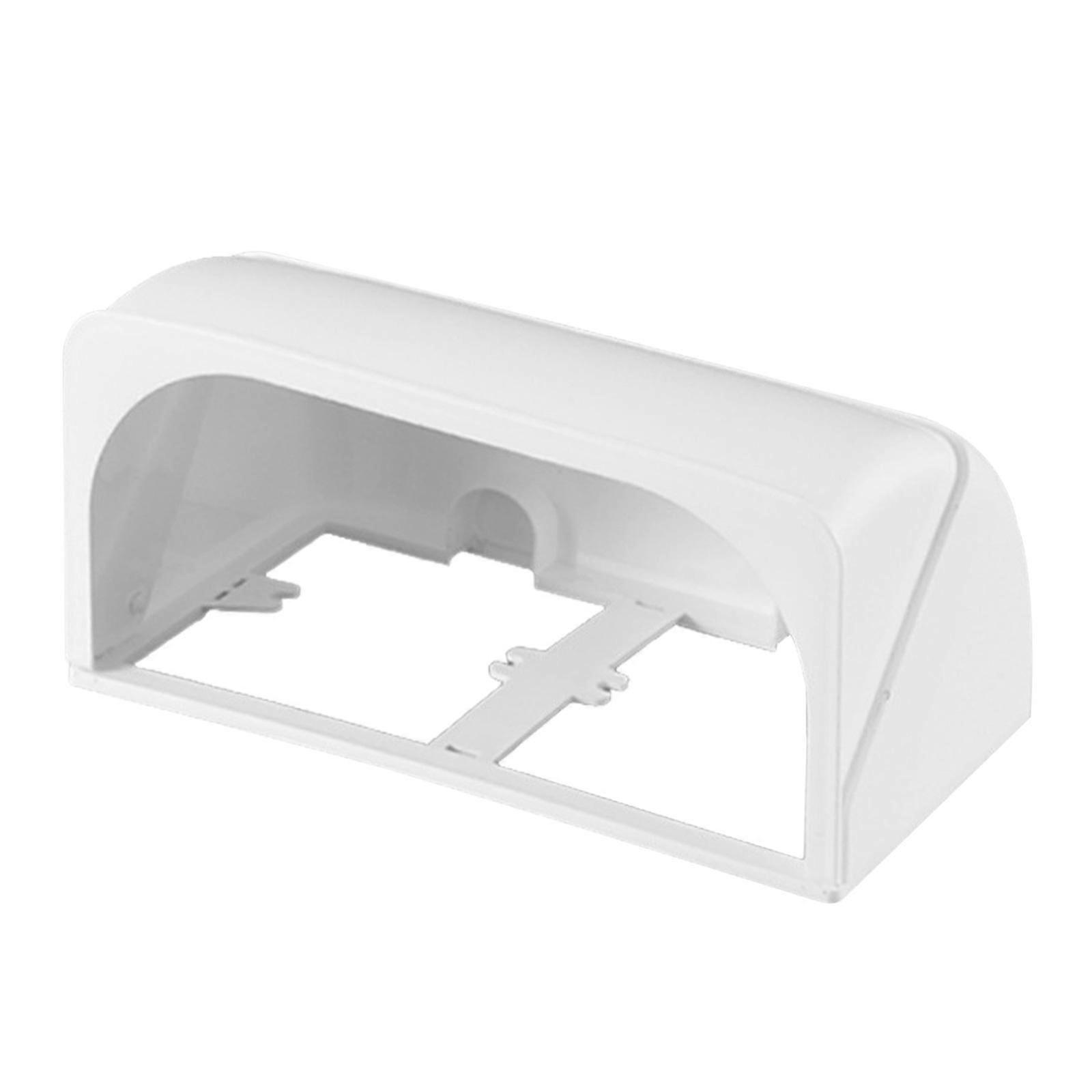 Socket Box 86 Type Sturdy Bathroom Socket Box for Office Workshop Restaurant White