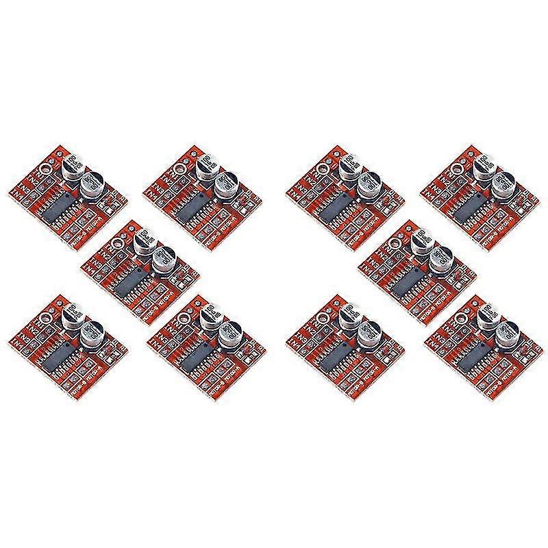 10pcs H-bridge Dc Stepper 1.5a 2 Way Dc Motor Driver Module Replace Stepper L298n For Smart Car