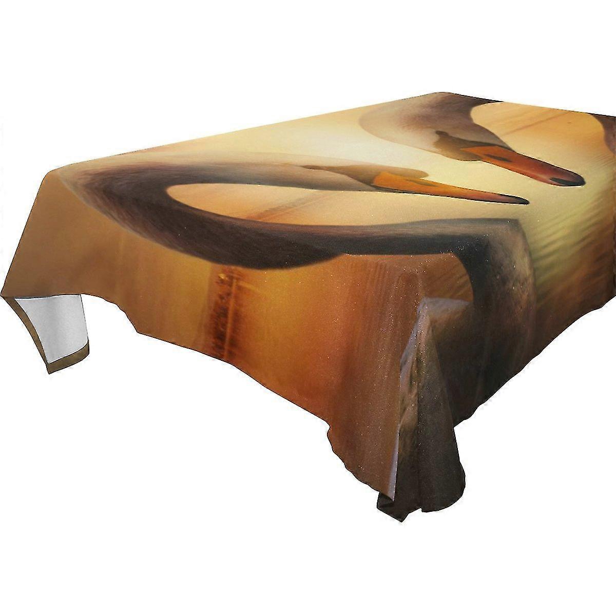 Swan Tablecloth 130x175 Cm B--33716