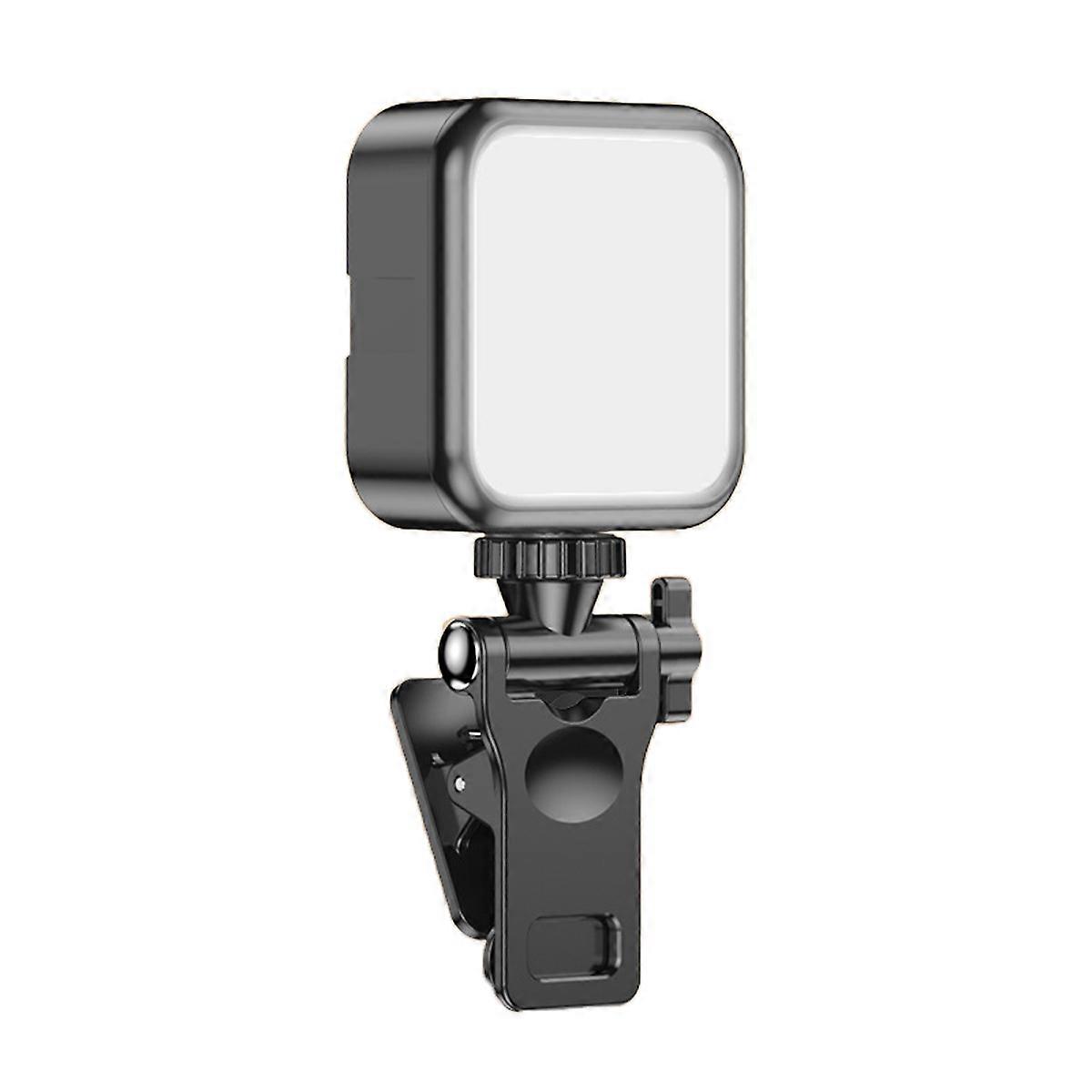 100X Selfie Licht com Clip, LED Videoleuchte com 2000mAh Akku, Dimmbare de Câmera 2500-6500K, CRI 95+, 3 Polegadas
