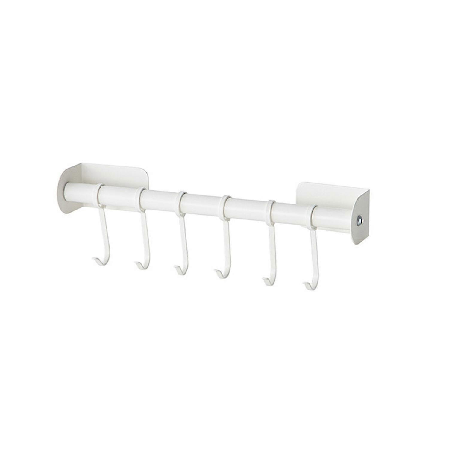 Utensil Rack Wall Mounted Punch Free Movable Hooks Load-bearing Kitchen Utensil Hanger Holder Rack