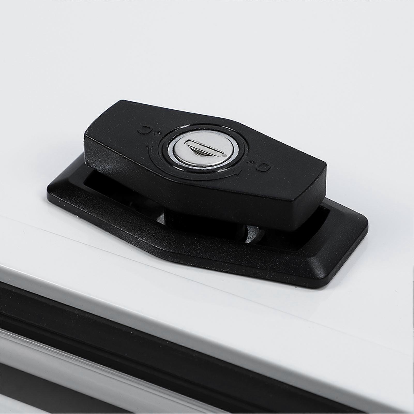 RV Baggage Door Heavy Duty Square Rounded Corners Storage Baggage Hatch Door with Flat Lock and Keys for Camper