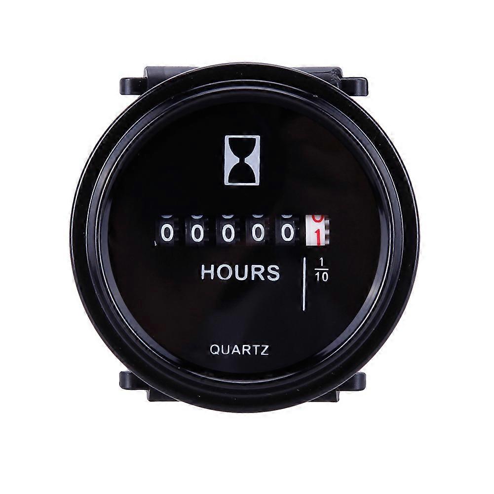 12v 24v 36v hour meter for marine boat engine 2" round waterproof meter~32220