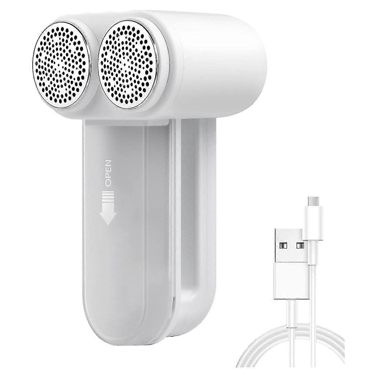 Tessuto, dispositivo di rimozione della lanugine elettrica, rasoi del maglione palmare senza fili con rulli di lanugine, lanugine a doppia testa