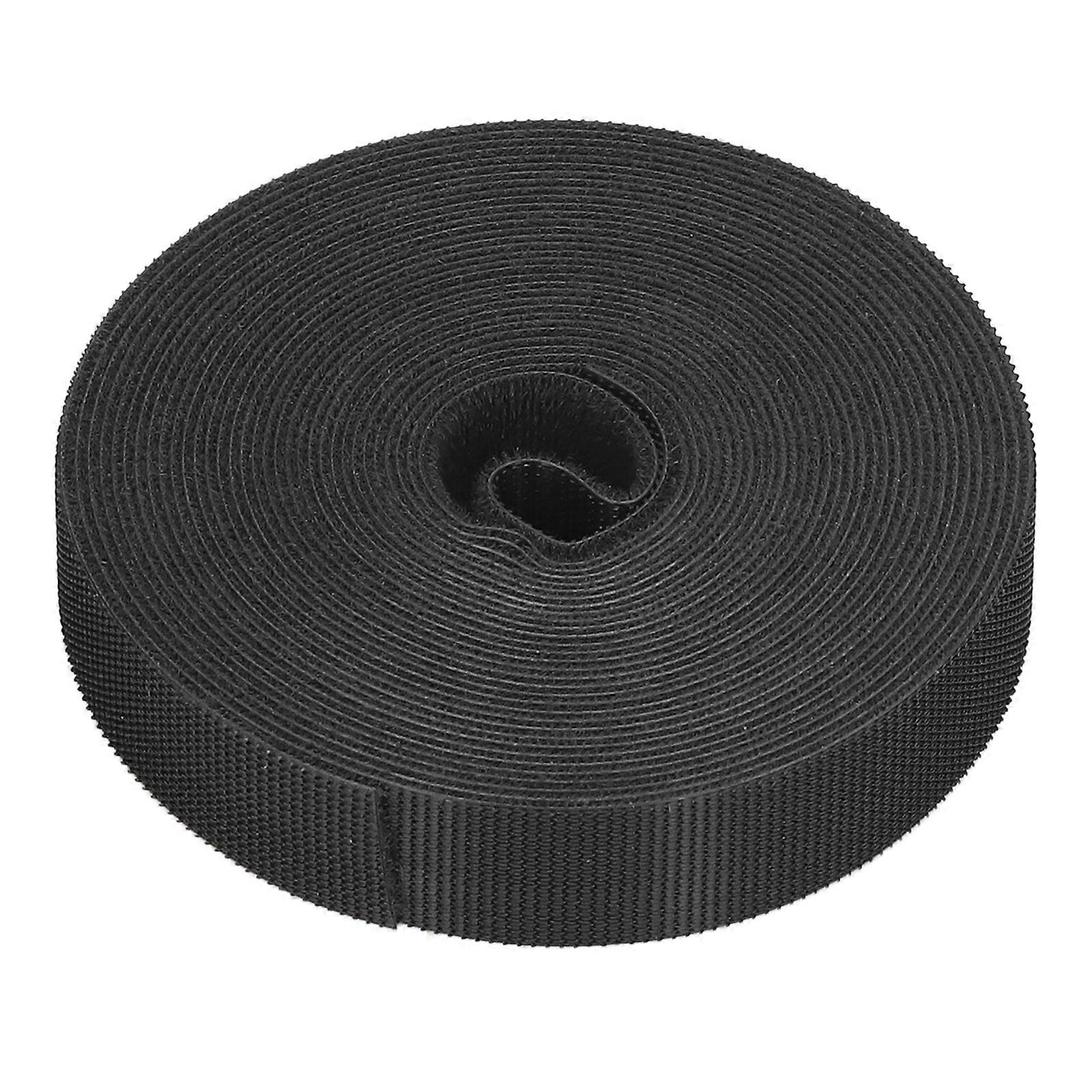 Hook and Loop Cable Ties Multipurpose Reusable Fastening Nylon Tape for Wire Management5 meter / 16.4ft
