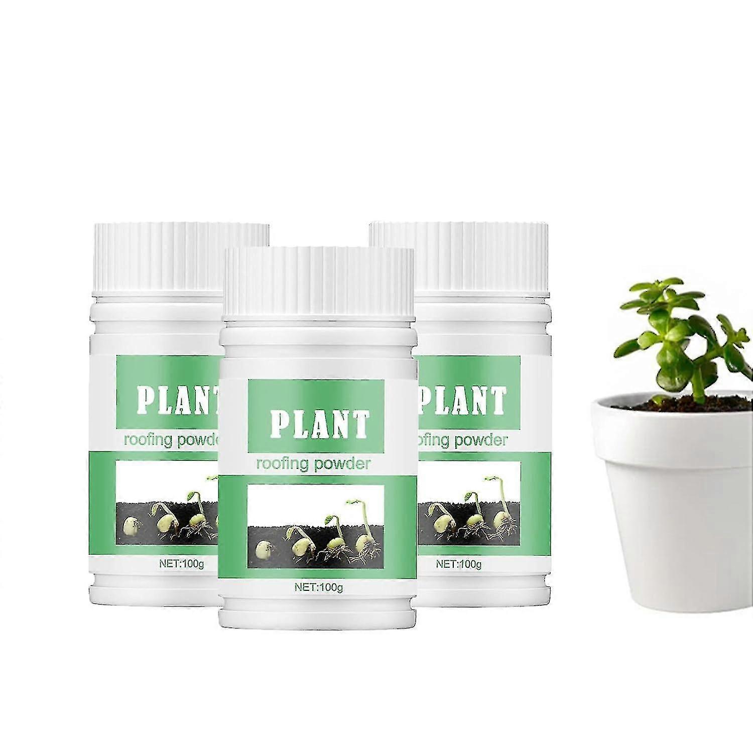 Root Powder, Rooting Powder For Planter Cuttings, Root Hormone Root Stimulator Fertilizer And Soil Improver, Rapid Rooting For Growth