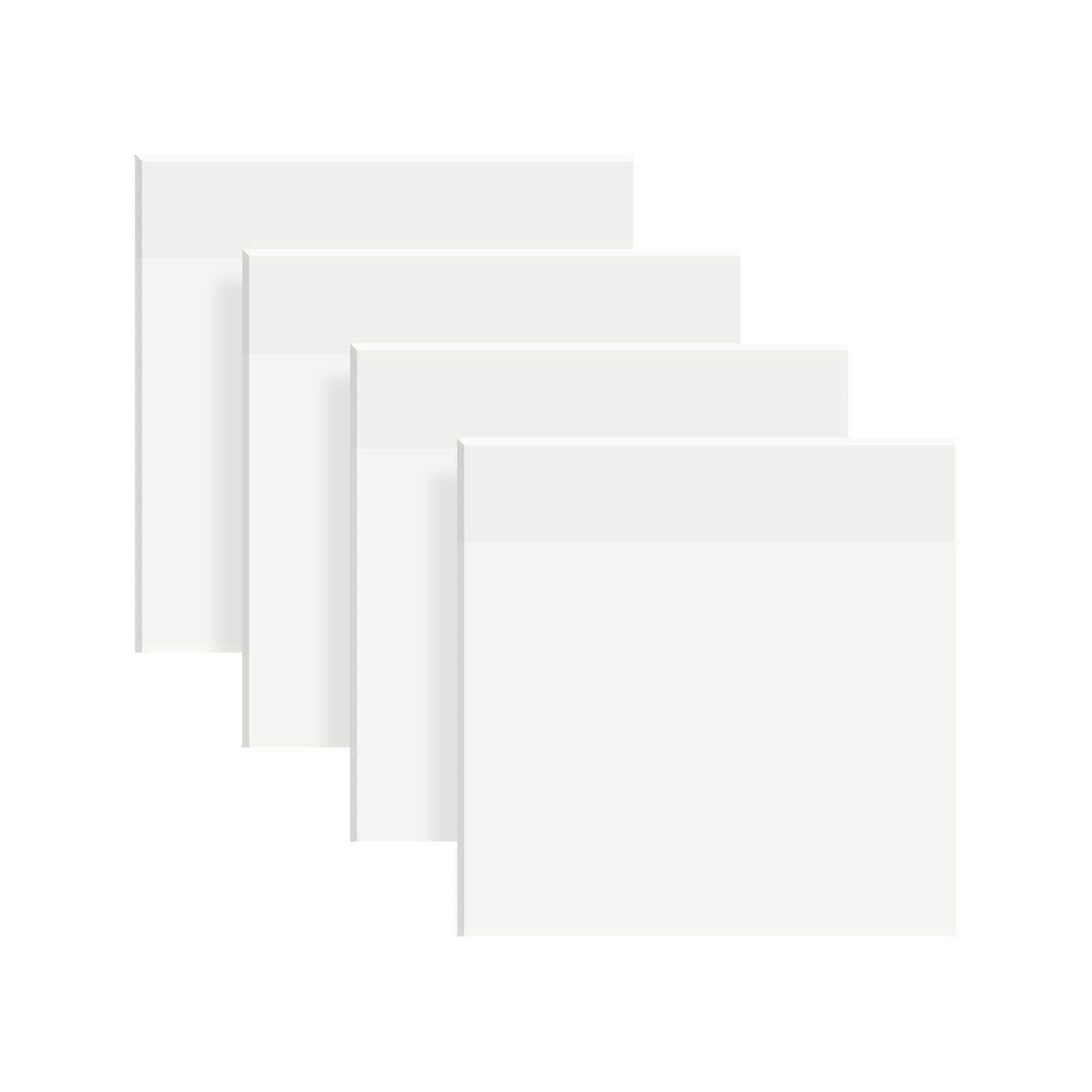 Notas pegajosas transparentes 75 * 75mm, 200pcs Auto-stick Note Pads Clear Sticky Tabs Post It Notes Reminder Notes For Learning