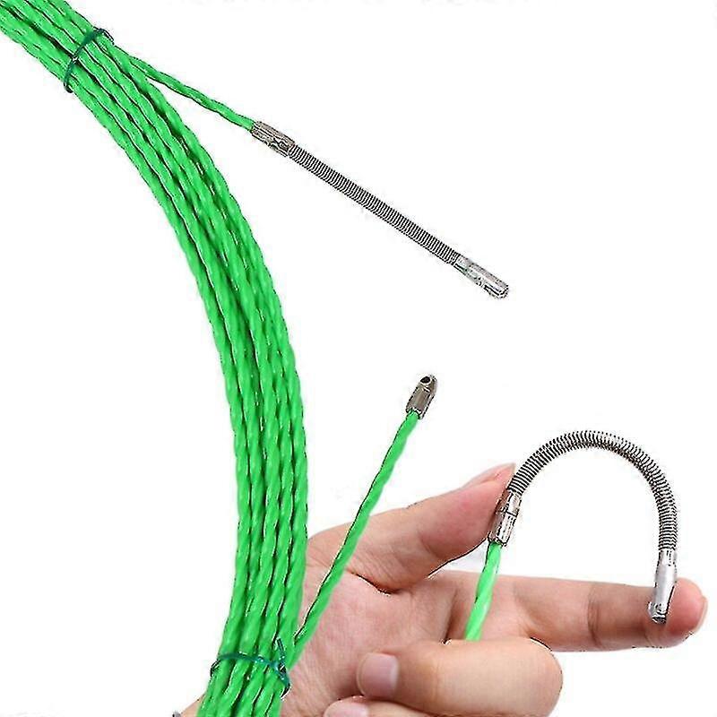 5/10/15/20/25/30m Cable Puller Electrical Wire Fish Tape Cable Wire Puller Lead Device Construction Electrician Hand Tools