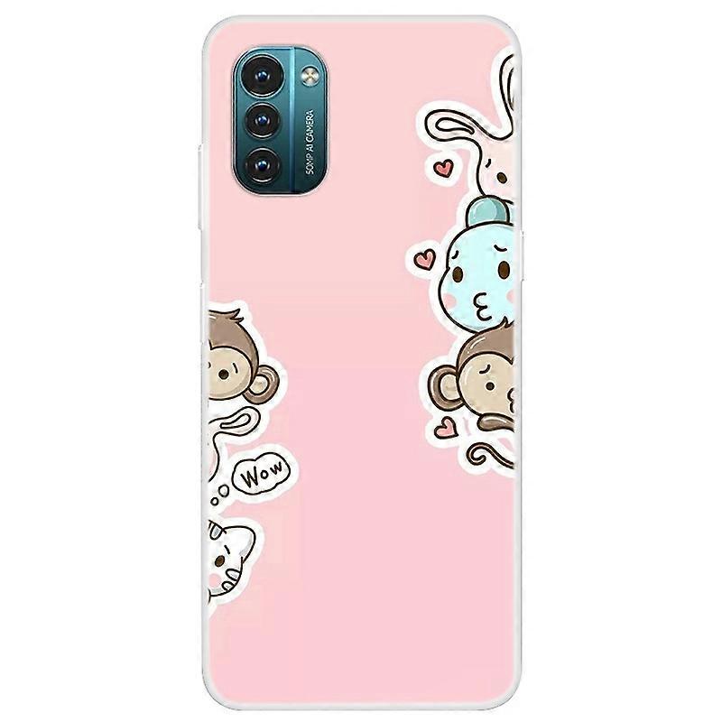For Nokia G21/G11 Pattern Printing TPU Phone Case Soft Slim Protective Back Cover