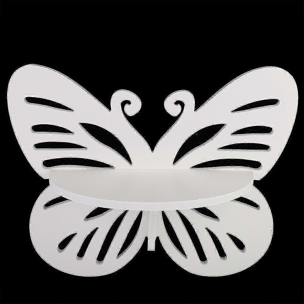 Shape Storage Rack Wall Shelf Housekeeper Mounted Butterfly Holders