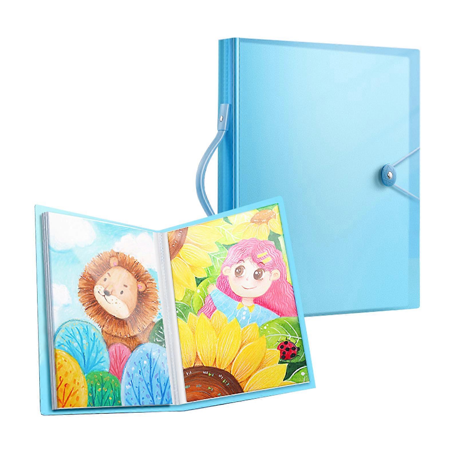 Storage Organizer Album Folder Art School Creative Paper Preservation Durable Office Folders Portfolio
