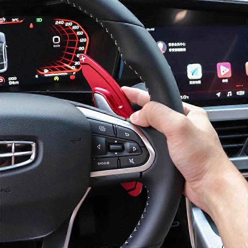 Motor Vehicle ControlsCar Steering Wheel Shifter Extension Shift Paddles for Geely Coolray SX11 Tugella FY11 Proton X70 Accessories 2019 2020 2021