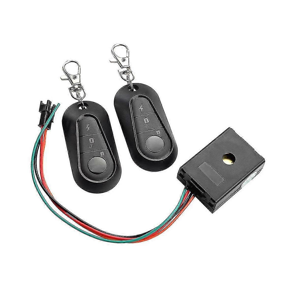 Electric Scooter Accessories Anti-theft Device 36-72v Universal Multi-function Remote Control Anti-theft Lock