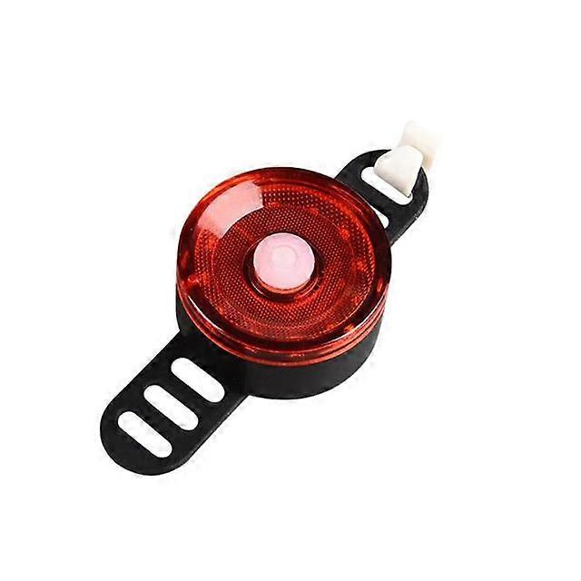 Bicycle Parts Outdoor Bicycle Tail Light Multi Functional Running Warning Backpack Clip Lamp Mini Waterproof Built In Button Battery Rear Lamp