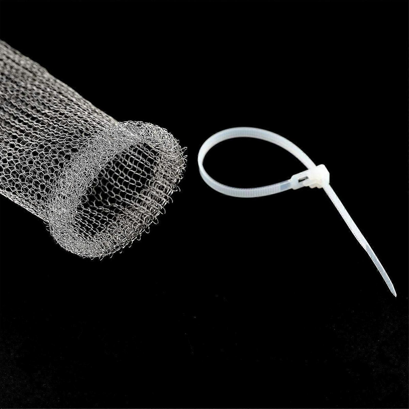 20 Pieces Lint Traps Washing Machine Lint Trap Snare Laundry Mesh Washer Hose Filter With 20 Pieces Cable Ties