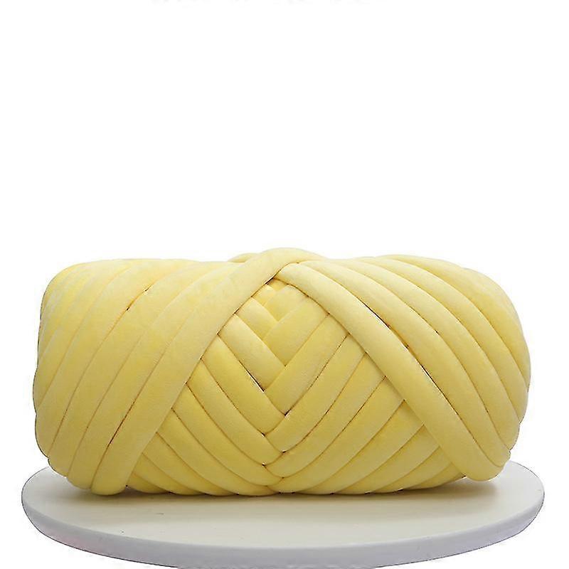 חוט כותנה צינורי סופר גושי עבור זרוע סריגת הבית שמיכות שמיכות שטיחים 500 גרם צמר ענק צמר צמר עבה ידידותי עור ידידותי חוט צמר עבה עבור סריגה Bu