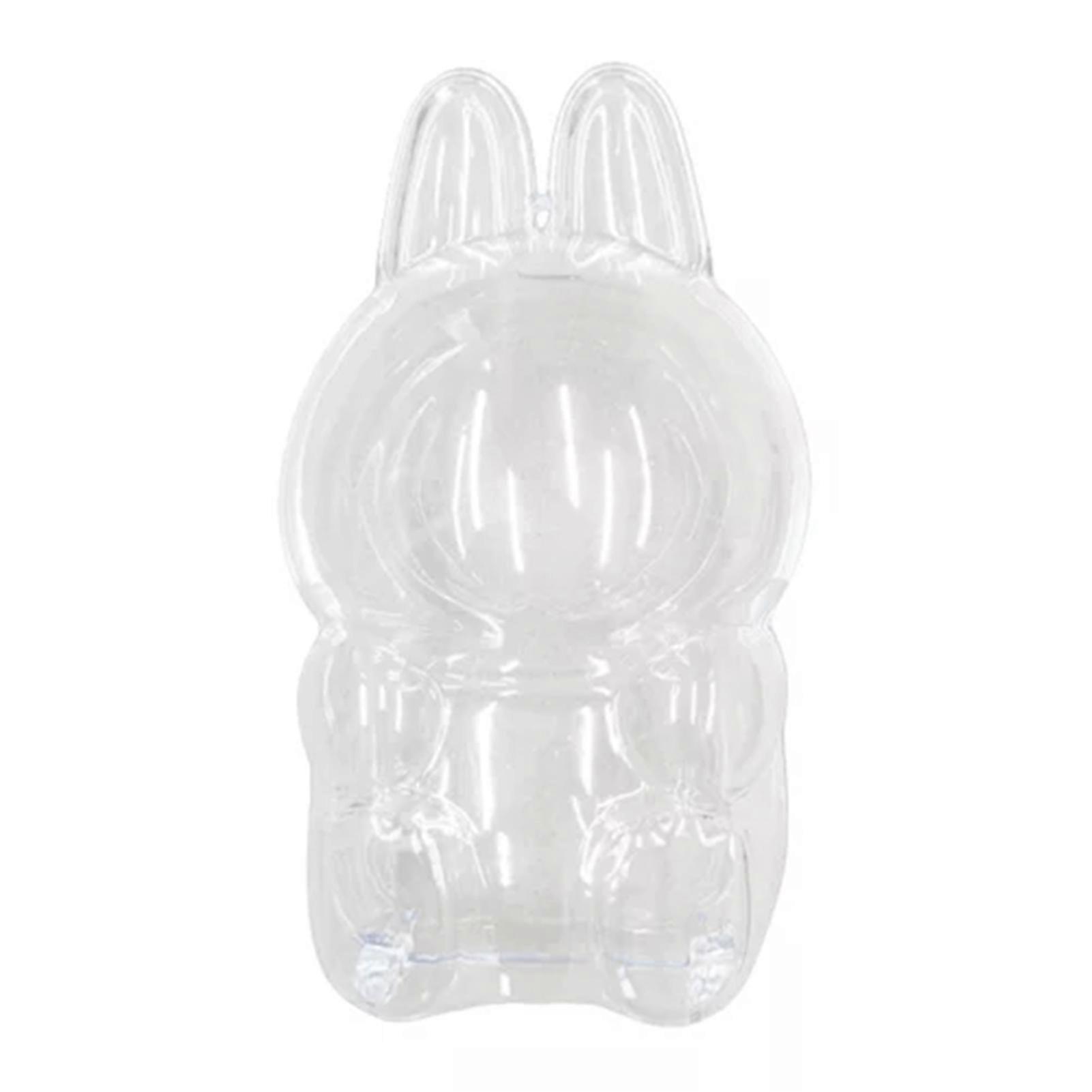 Transparent Protective Bag for Labubu Doll All Round Protected Labubu Doll Storage Pouch for Cartoon Figures
