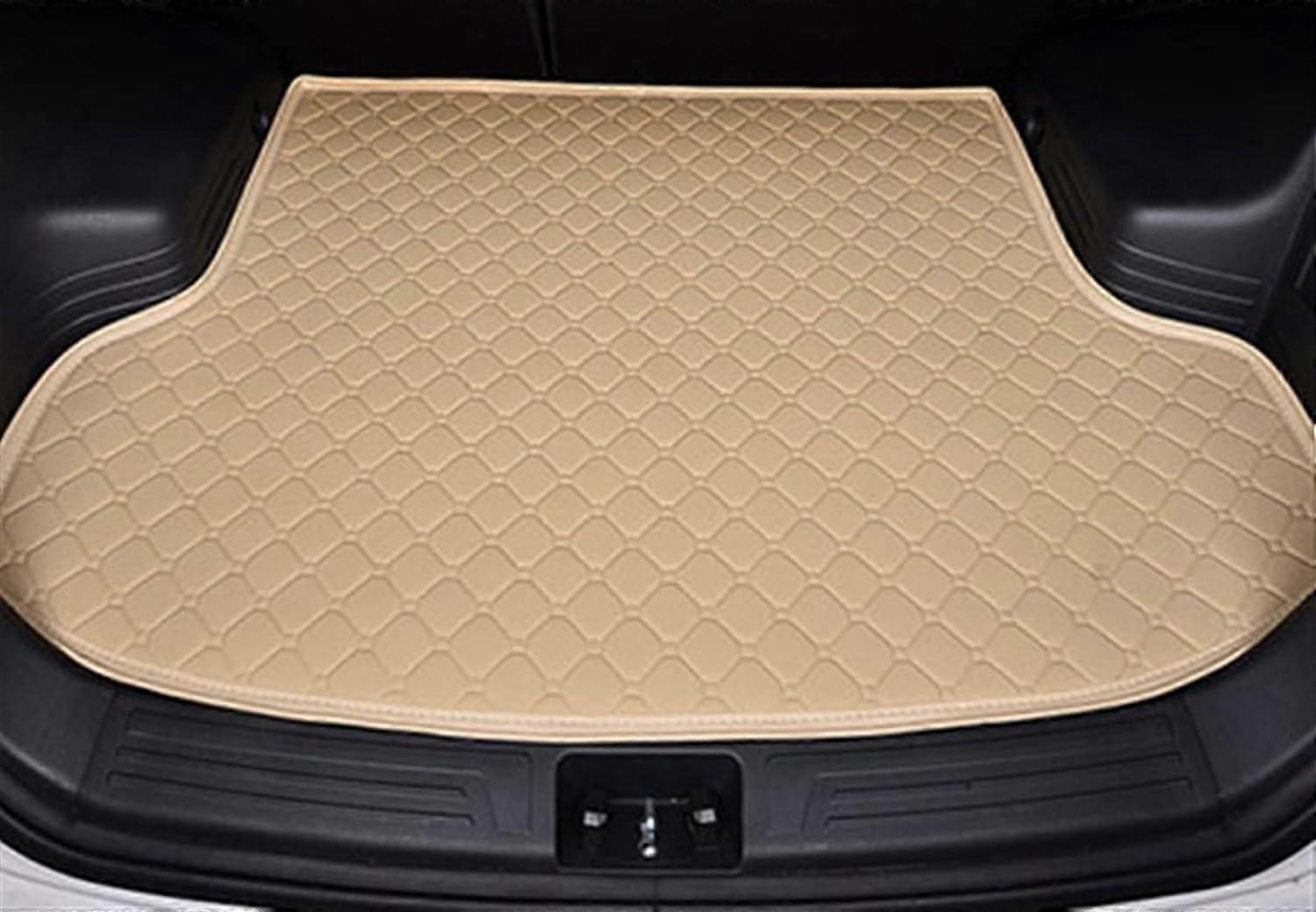 Fit For Jeep For Compass 2017 2018 2019-2021 Custom Waterproof Car Trunk Mat Auto Cargo Carpet Pad Protector Car Boot Liner Mat (Color : Black)