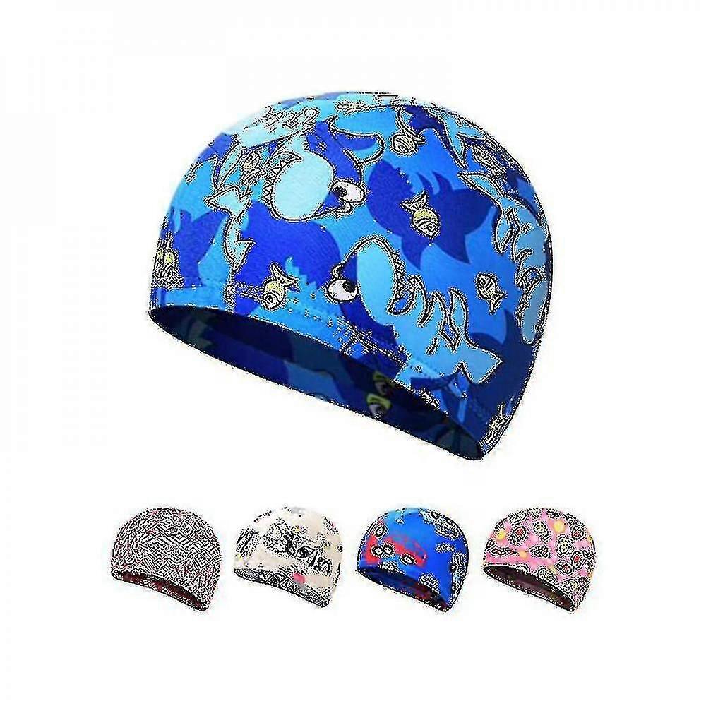 1pcs Farbe veränderbare Kinder Badekappe Hut Duschhaube