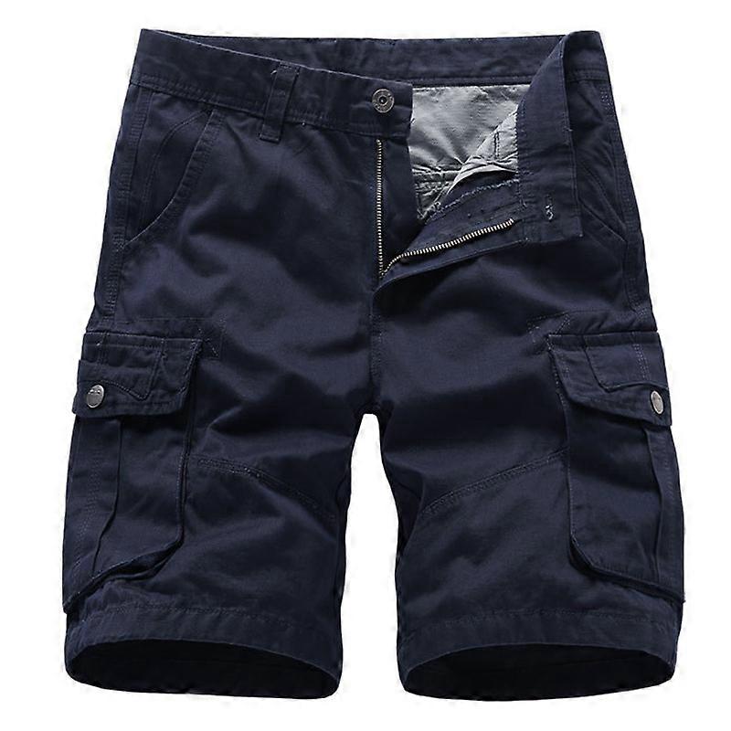Men Cargo Shorts Combat Half Pants Short Trousers Summer Work Army Bottoms