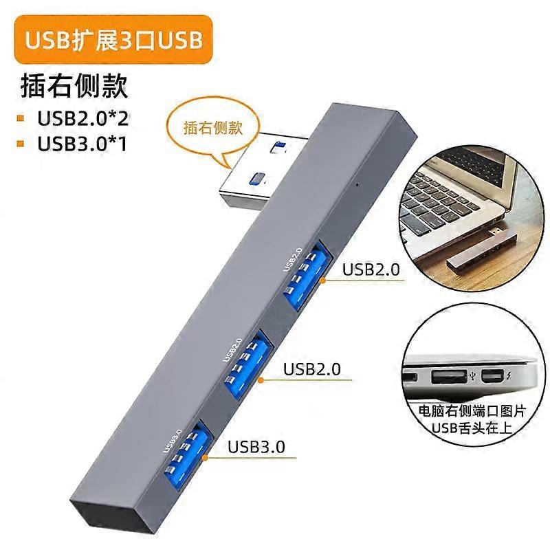 USB Hub 3-Port USB Hub USB Splitter USB Multiple Port USB Adapter for Laptop