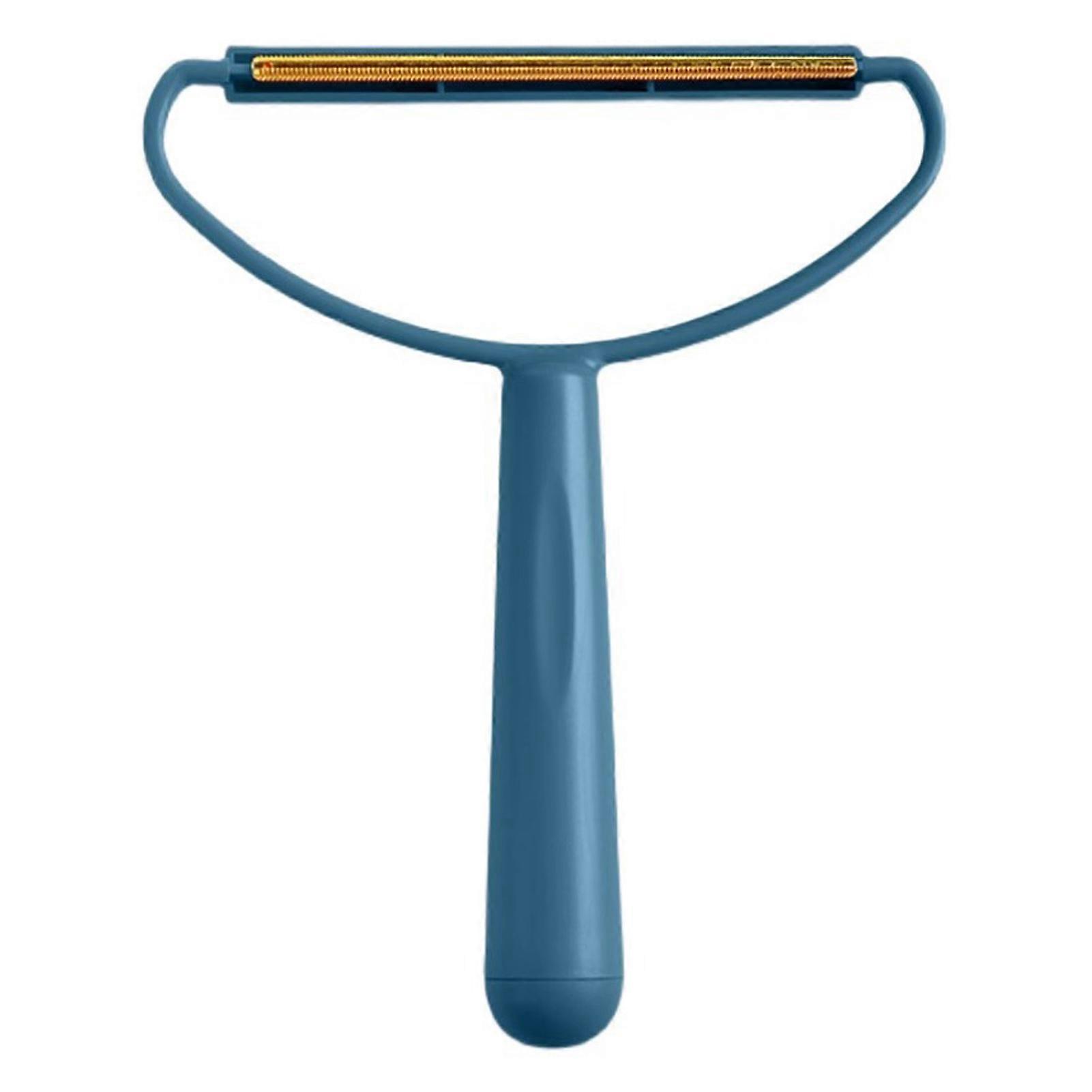 Portable Scraper Cat Dog Hair Remover with Long Handle Anti-Slip Curved Grip Reusable Widened Coverage Area Hair Ball Lint Remover Jikaix