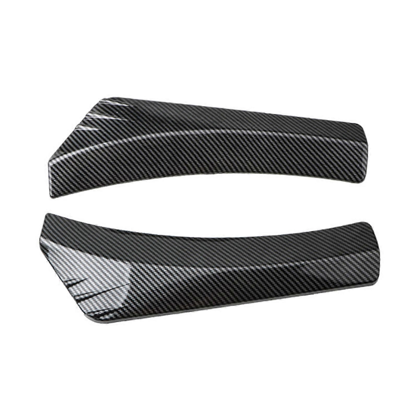 1 Set Universal Car Rear Bumper Lip Diffuser Easy Installation Scratch-Resistant Vehicle Car Rear Bumper Protector Guard Replacement Part Mengxi