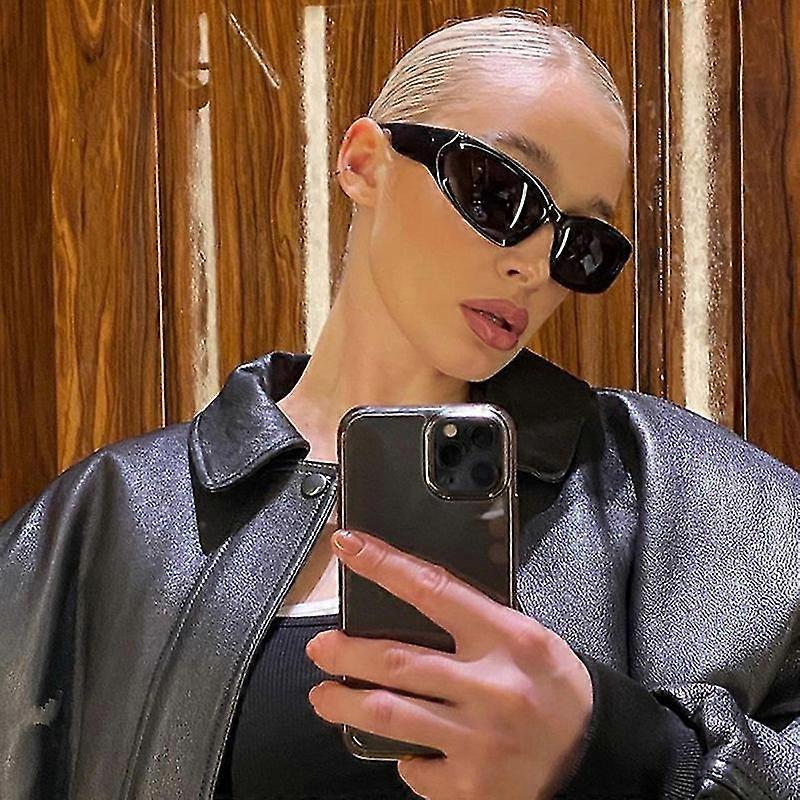 2023 Y2k نظارات شمسية نسائية رجالية تصميم العلامة التجارية مرآة الرياضة الفاخرة خمر للجنسين نظارات شمسية سائق ركوب النظارات ظلال