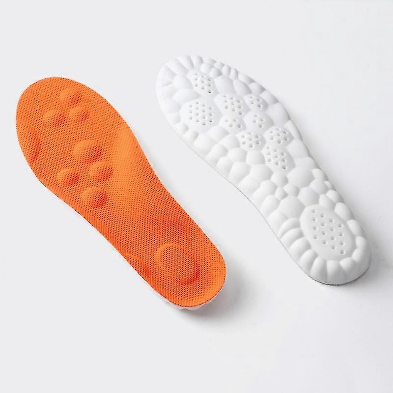 4d Ortopedik Ayakkabı Tabanlık Moda Süper Yumuşak Koşu Spor Taban Ayak Sepetleri İçin Ayakkabı Tabanı Kemer Desteği Ortopedik Ekler Unisex