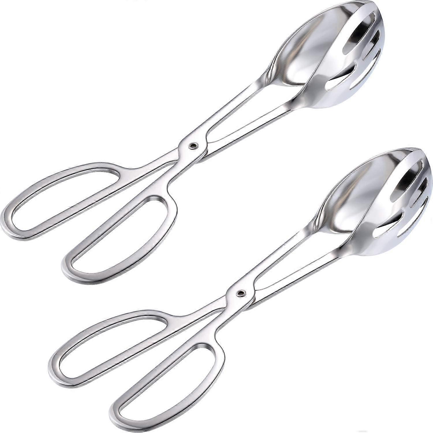 2-pack buffet clips stainless steel kitchen clips serving clips salad clips cake clips