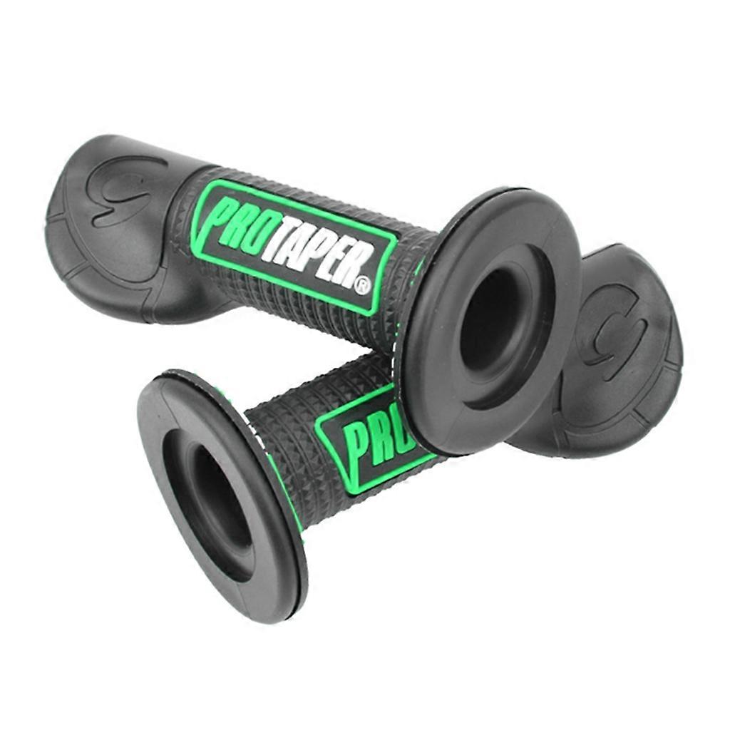Scootor Motorcycle Handlebar Hand Grips Rubber Handle Bar Comfortable 7/8" 22mm