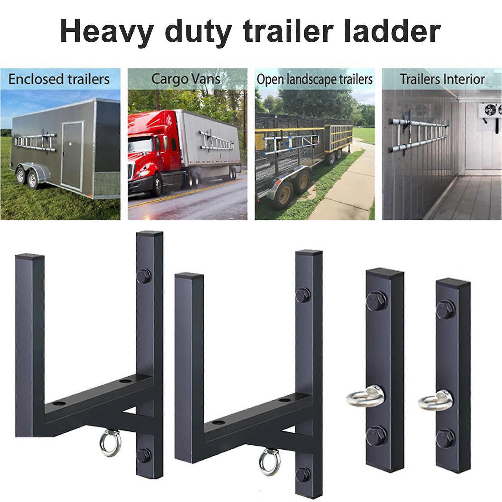 Rew Steel Ladder Racks Heavy Duty Steel Ladder Carrier Ladder Rack For Trailer,Side Mount ...