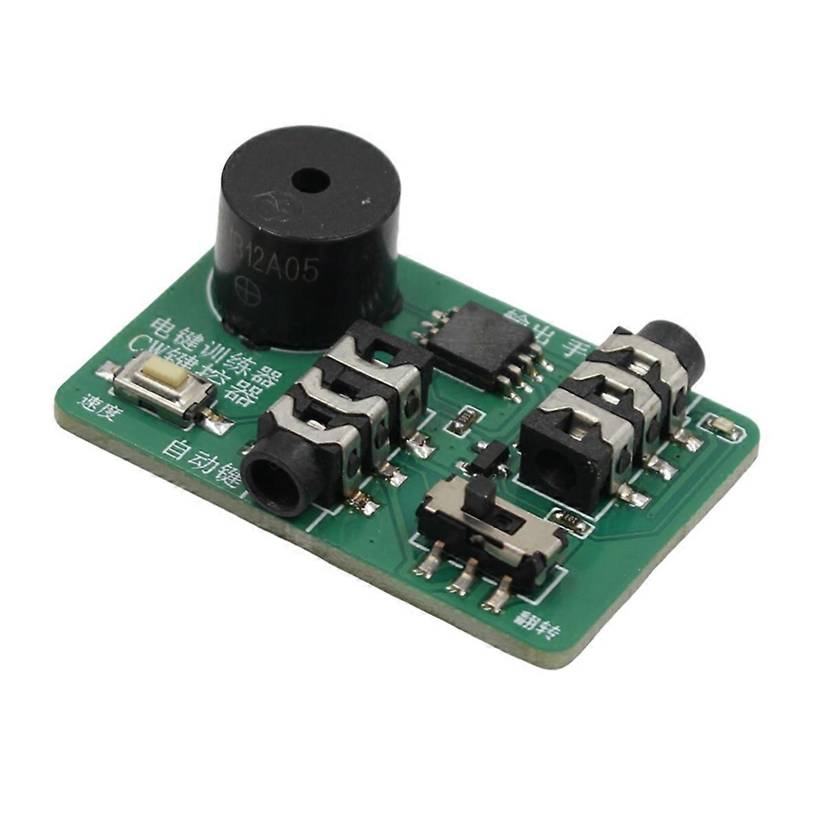 Hand Key Oscillator CW Key Trainer Automatic Key Exerciser Automatic Key Controller Can Adjust the Transmission Speed