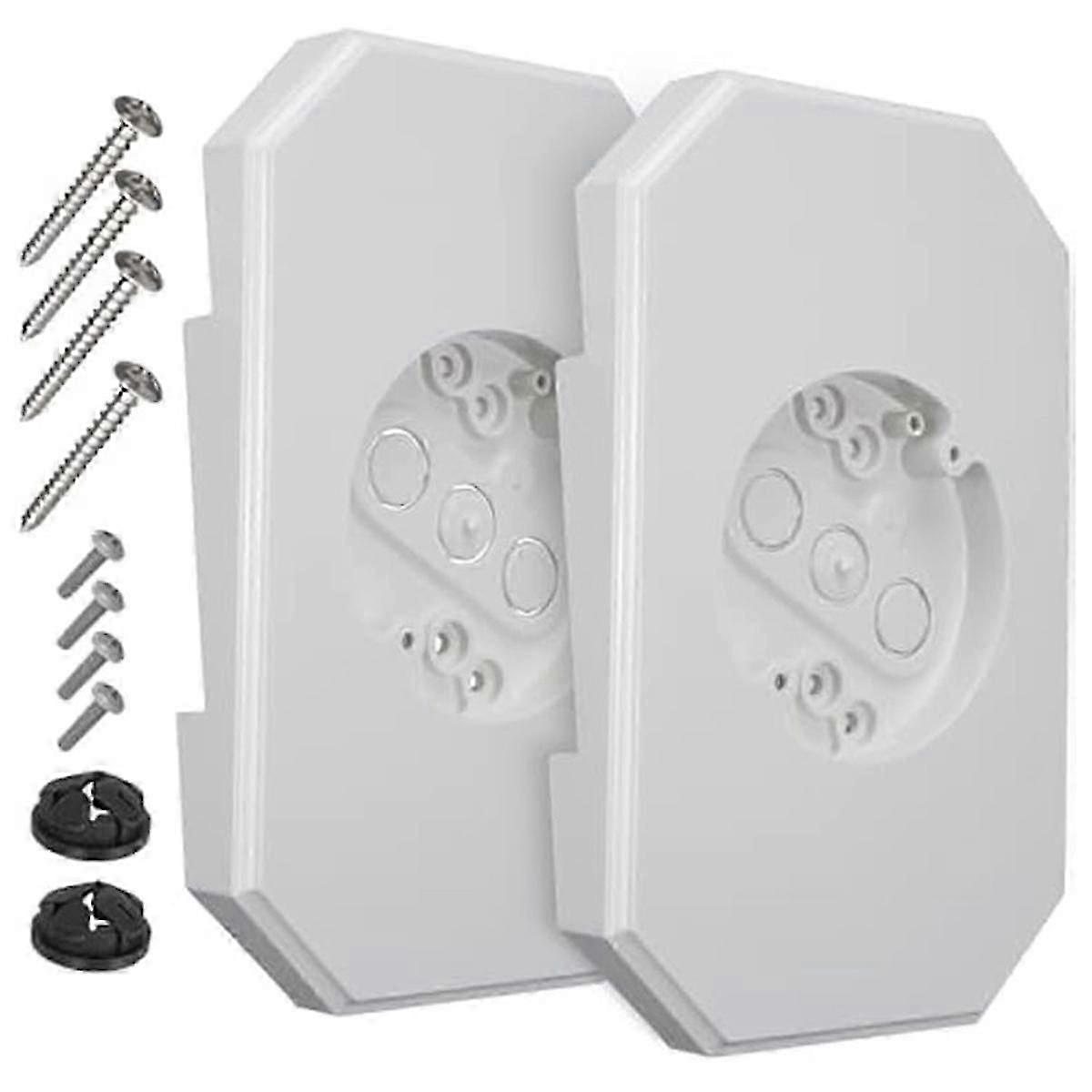 Siding Mounting Block,8141dbl Built-in Box Outdoor Light Mounting Block,2sets For 1/2 Inch Lap Doub
