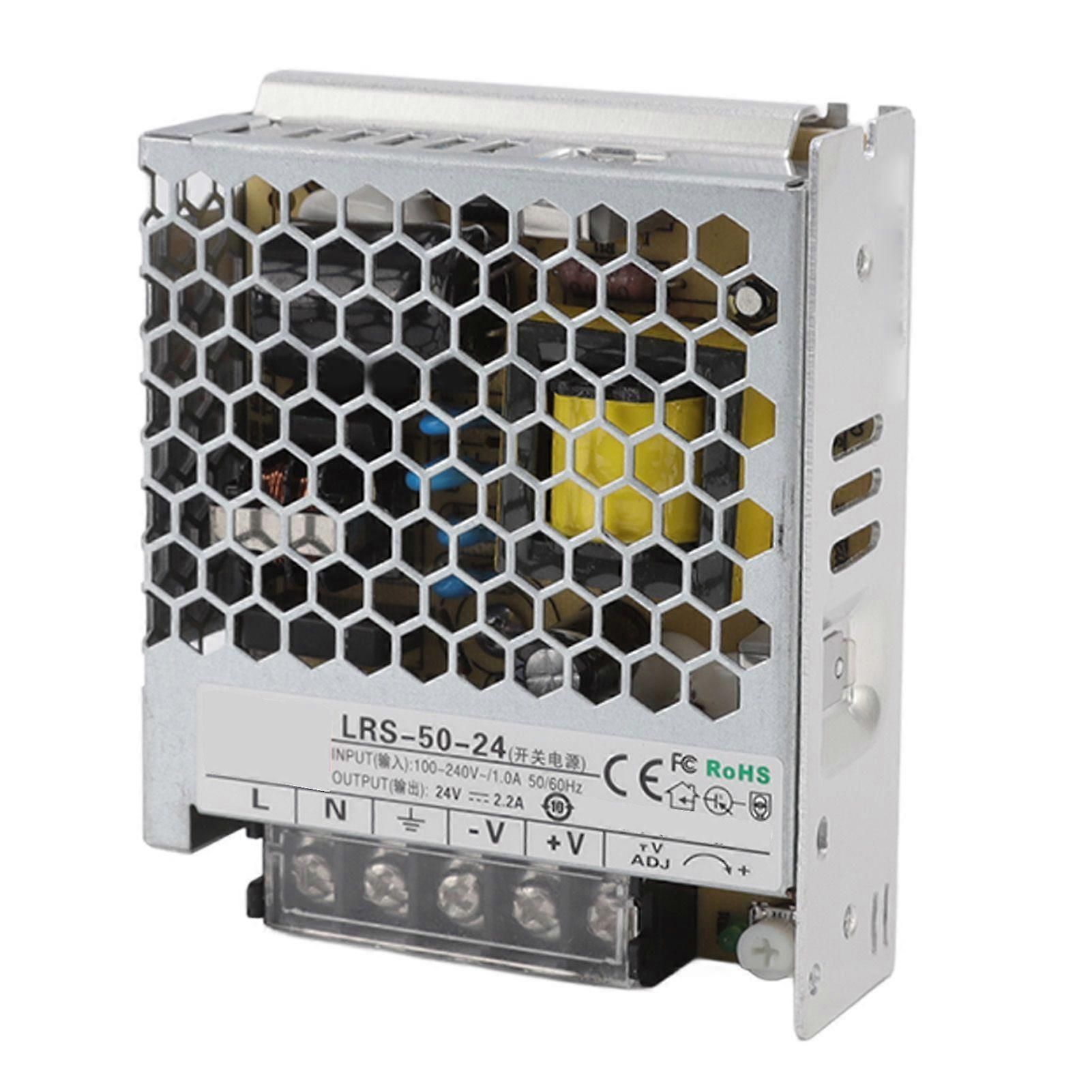 24V Switching Power Supply Universal Switch Regulated Switching Power Supply Transformer for LED Light 100240V LRS 50W 24V 2.2A