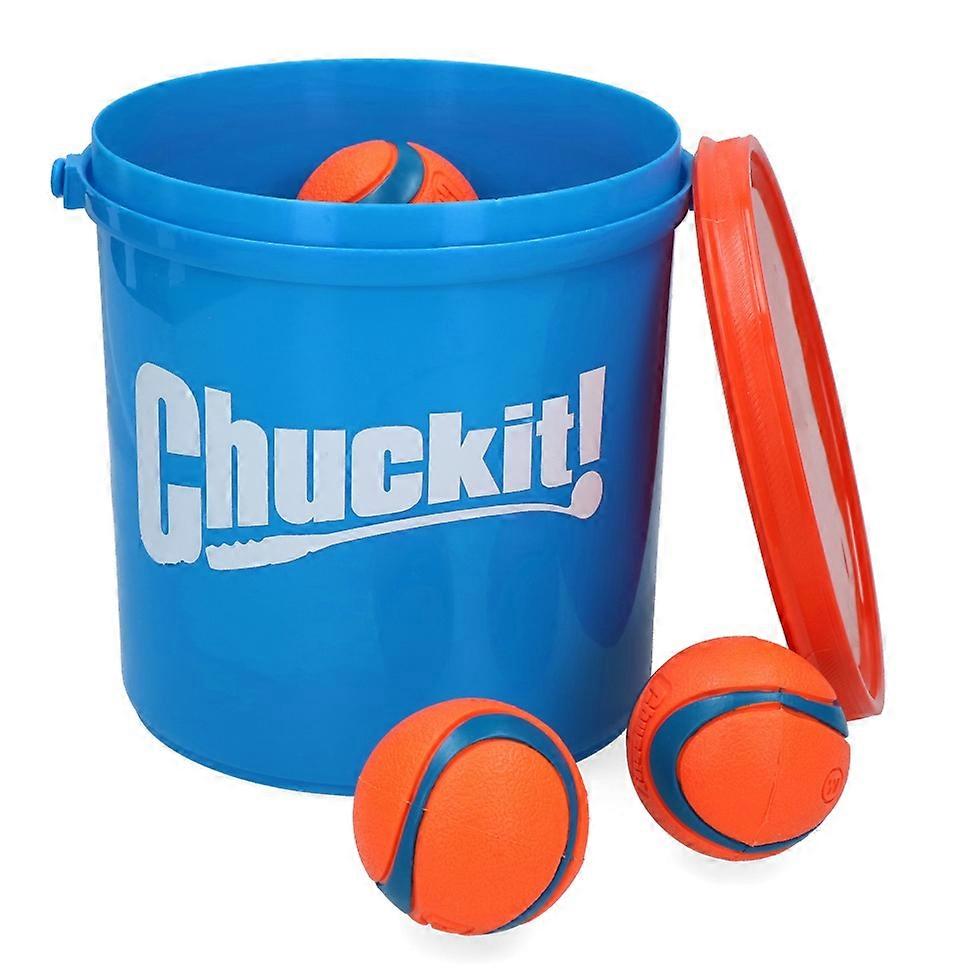 Chuckit bucket with ultra-ball md 8 pcs.
