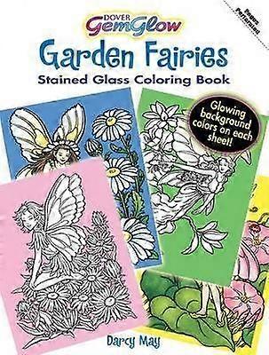 Fées de jardin vitraux Coloriages