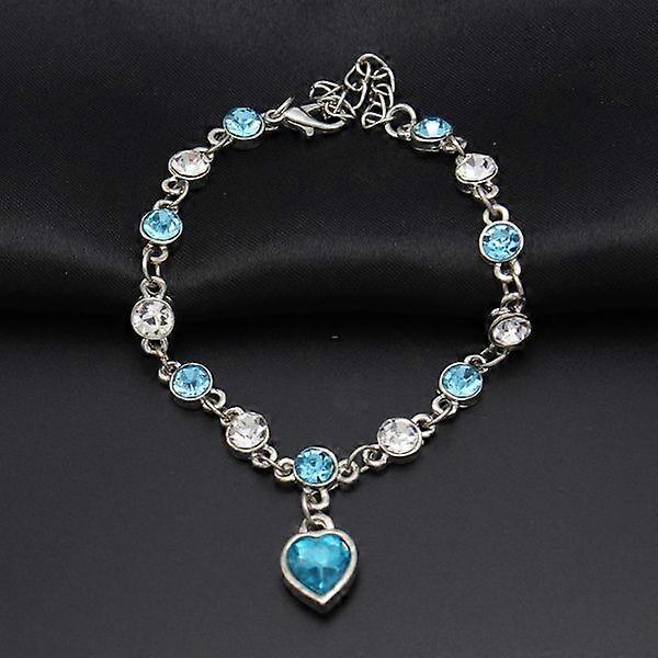 Nueva Pulsera de Cristal de Moda [Azul]