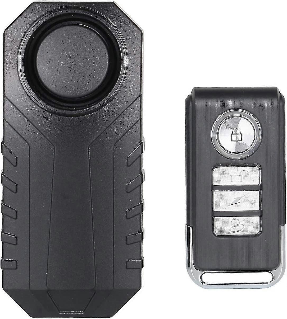 Bicycle Alarm, Anti-theft Device Compatible With Motorcycle Vehicles With Remote Control, Super Loud
