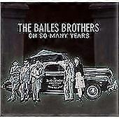 Oh So Many Years CD (2003)