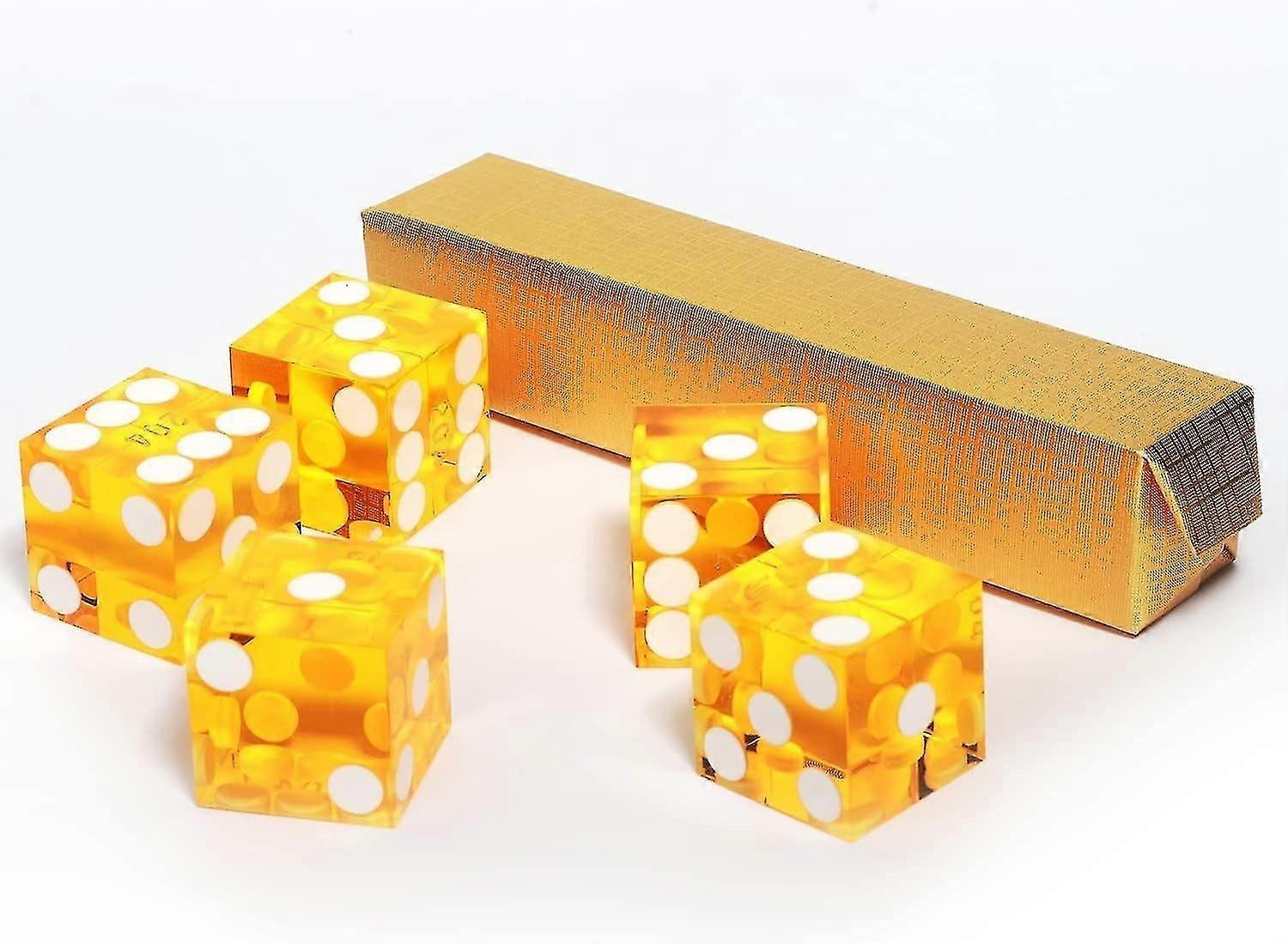 19mm Casino Style Dice Set - AAA Precision Series