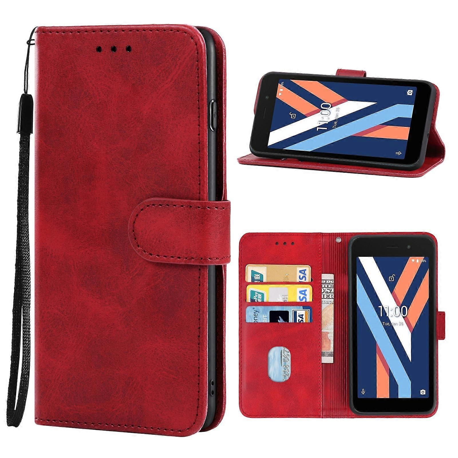 Leather Phone Case For Wiko Y52