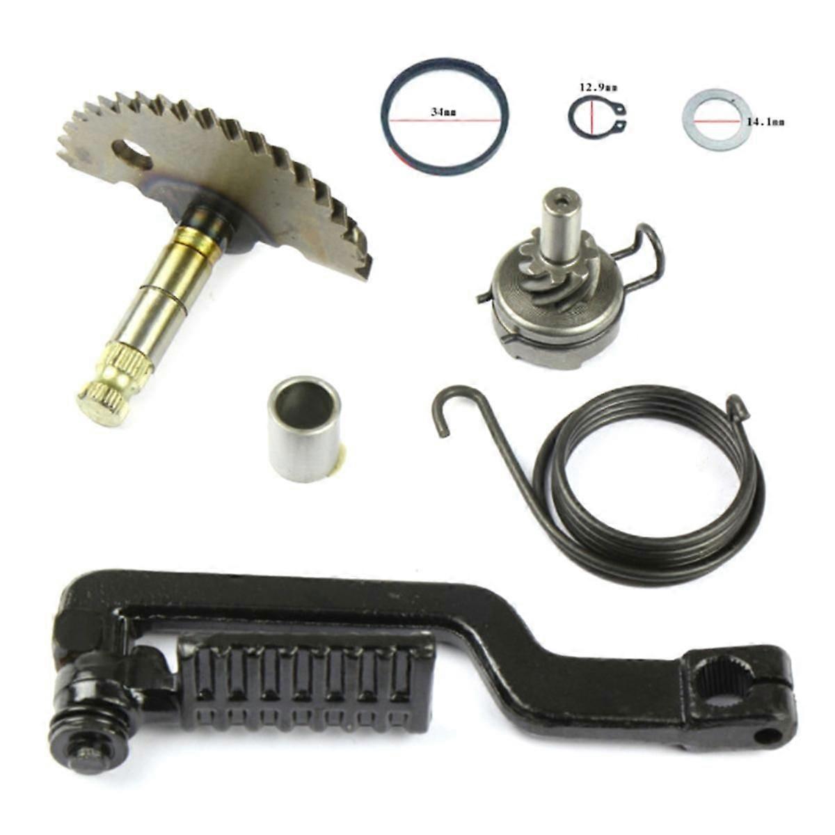 New Motorcycle Lever Shaft Gear Assembly Kit for GY6 49CC 50CC 80CC 100CC Scooter Shaft GY6 80cc 13