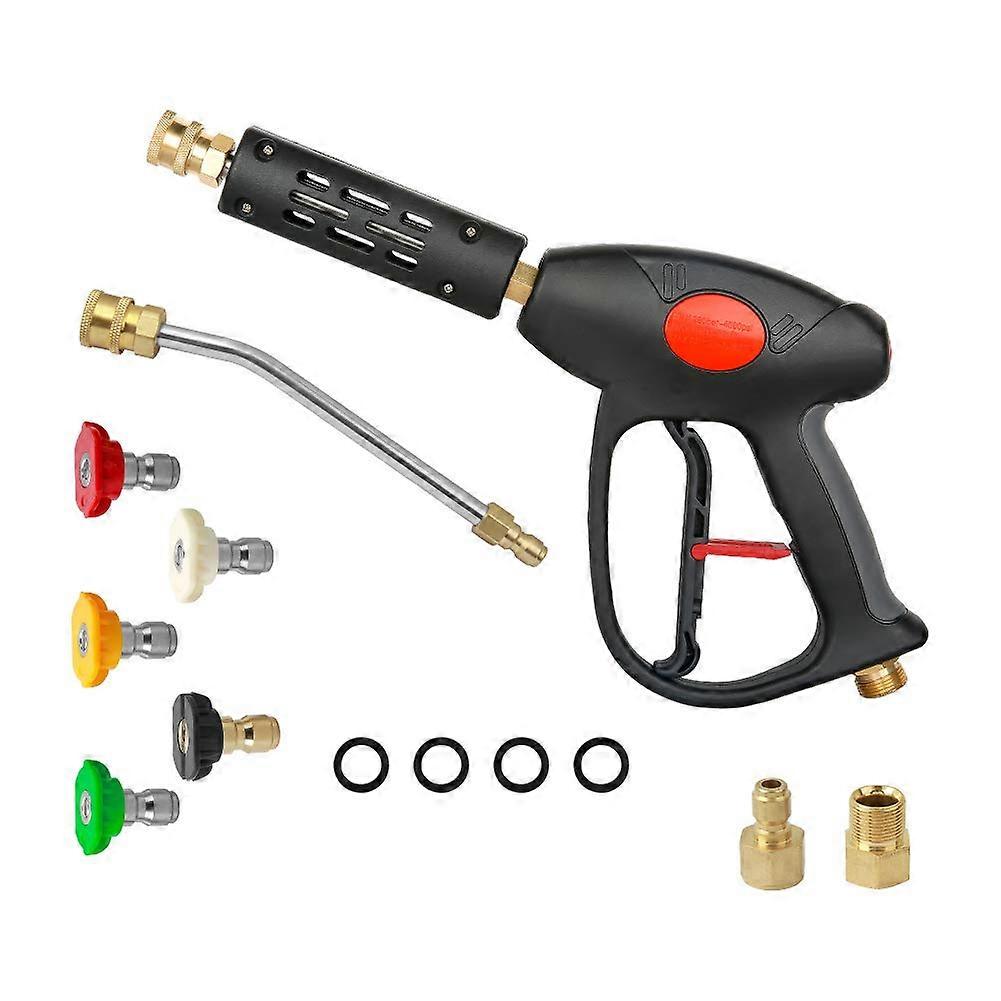 7 Inch High Pressure Washer Gun with Adjustable Nozzle, Durable Material, Compatible with Most Pressure Washers
