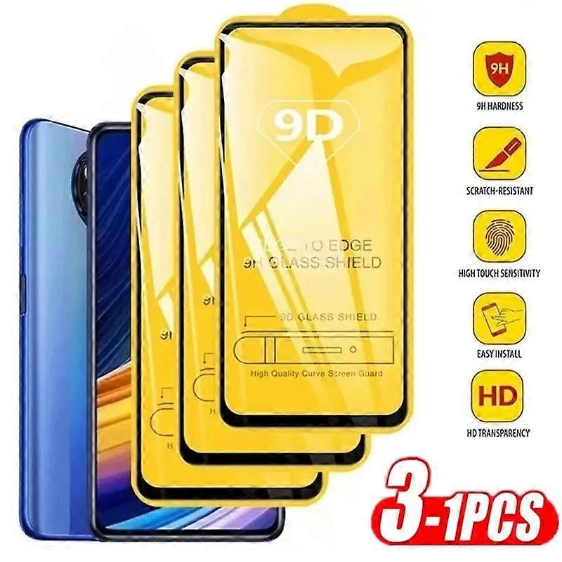 9D Tempered Glass for Xiaomi Redmi 9A 9C Screen Protectors Glass