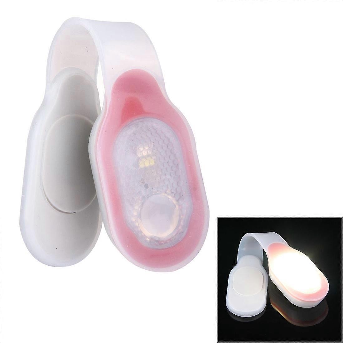 LED Magnetic Clothes Silicone Clip Lamp, CR2032 Button Batteries Powered