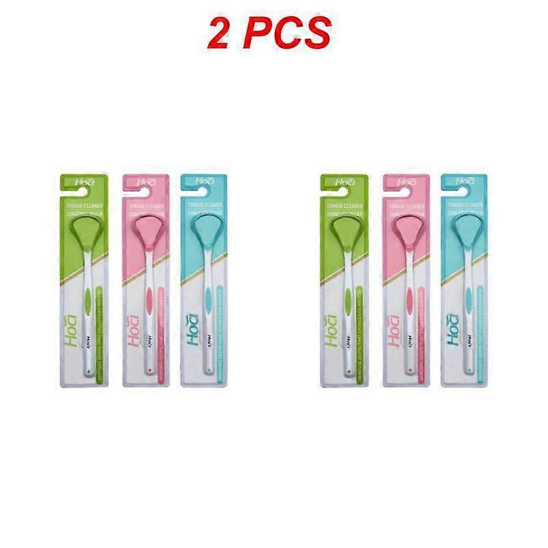 1pc Tongue Scraper Soft Silicone Tongue Brush Cleaning The Surface Of Tongue Oral Clean Brushes Scraper