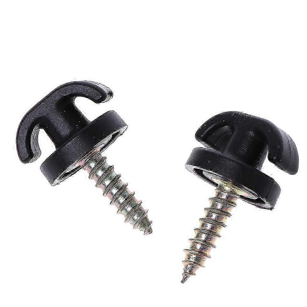 2 Pcs Universal Cargo Net Tie-Down Hooks for Car Rear Trunk - Hanging Loop Rings