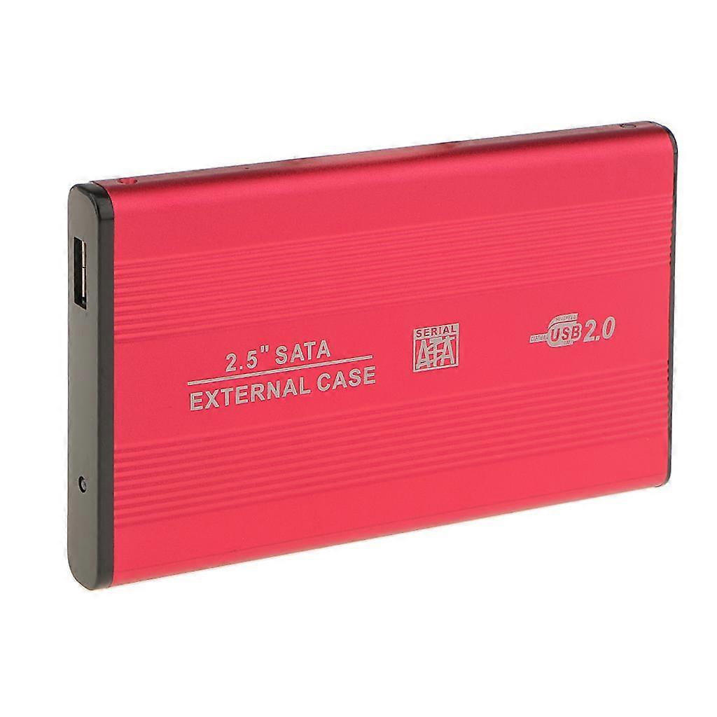 USB2.0 High- 480Mbps External 2.5" HDD Enclosure Laptop Disk Case with USB