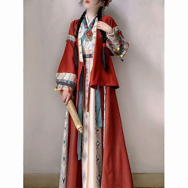 Chinese Style Female Han Elements Daily Improved Han Elements Daily Hanfu
